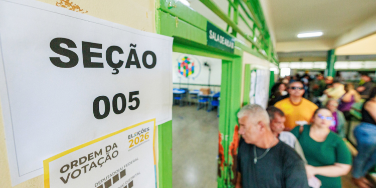 Dos mais de 158 milhões de brasileiros que poderiam votar no 1º turno das eleições 2026, 33,4 milhões não compareceram aos locais de votação. (Foto: Leobark Rodrigues/Secom/TSE)